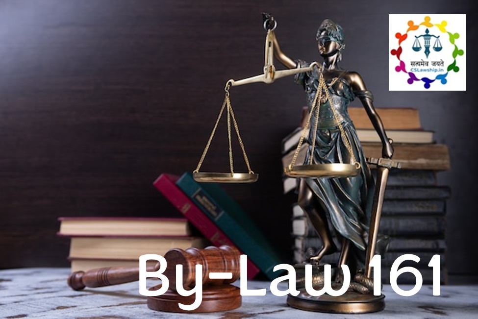 CSLawShip: ByLaw 161