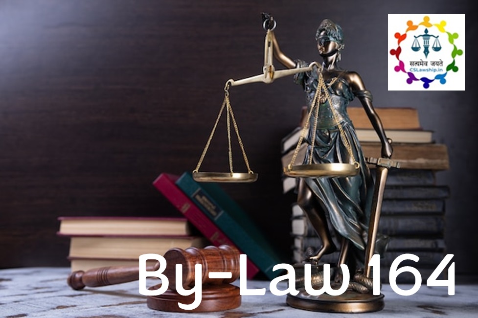 CSLawShip: ByLaw 164