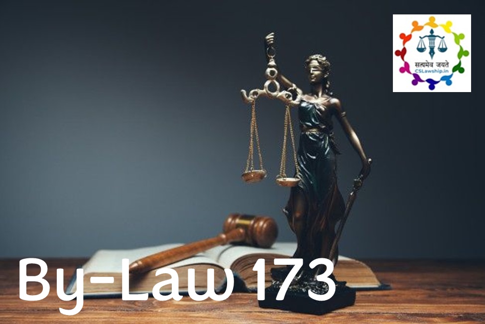 CSLawShip: ByLaw 173