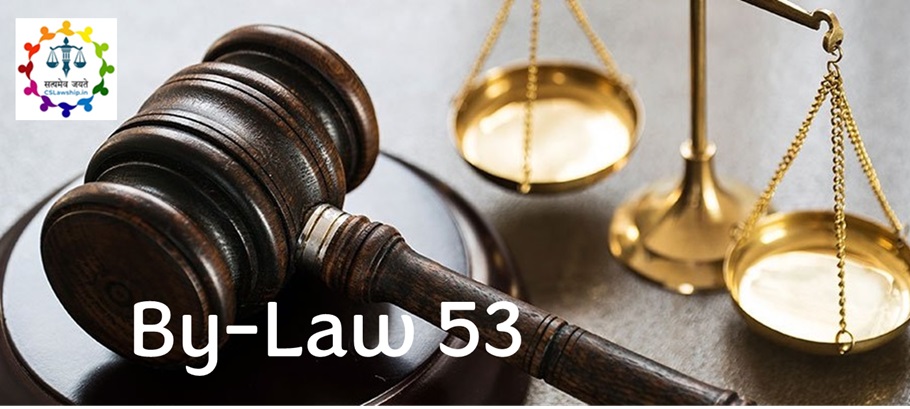 CSLawShip: ByLaw 53