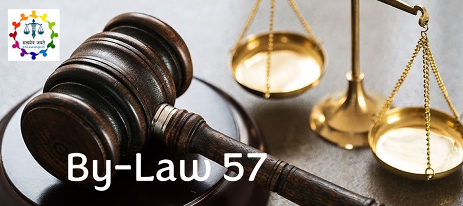 CSLawShip: ByLaw 57