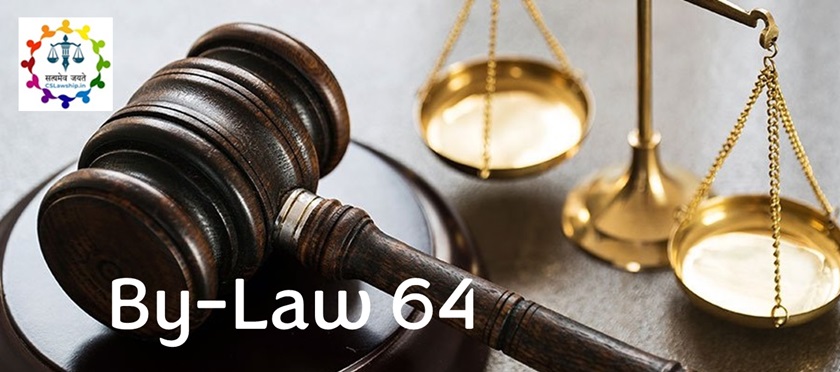 CSLawShip: ByLaw 64