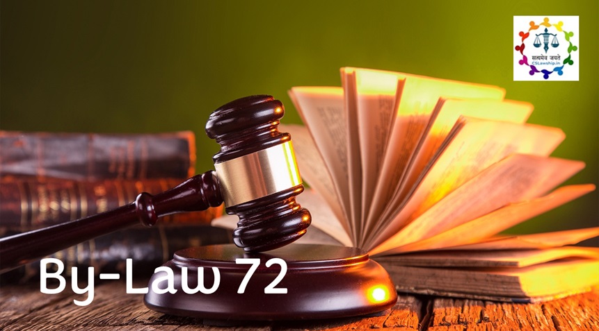 CSLawShip: ByLaw 72